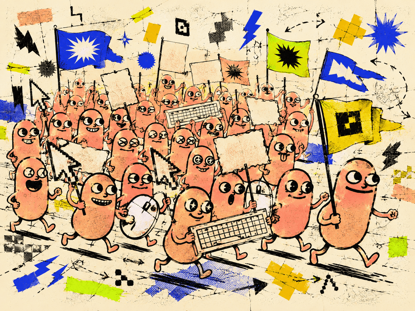 DICKBUTT community illustration